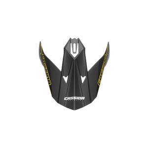 Cassida Libor Podmol visera negro-amarillo-gris para casco infantil