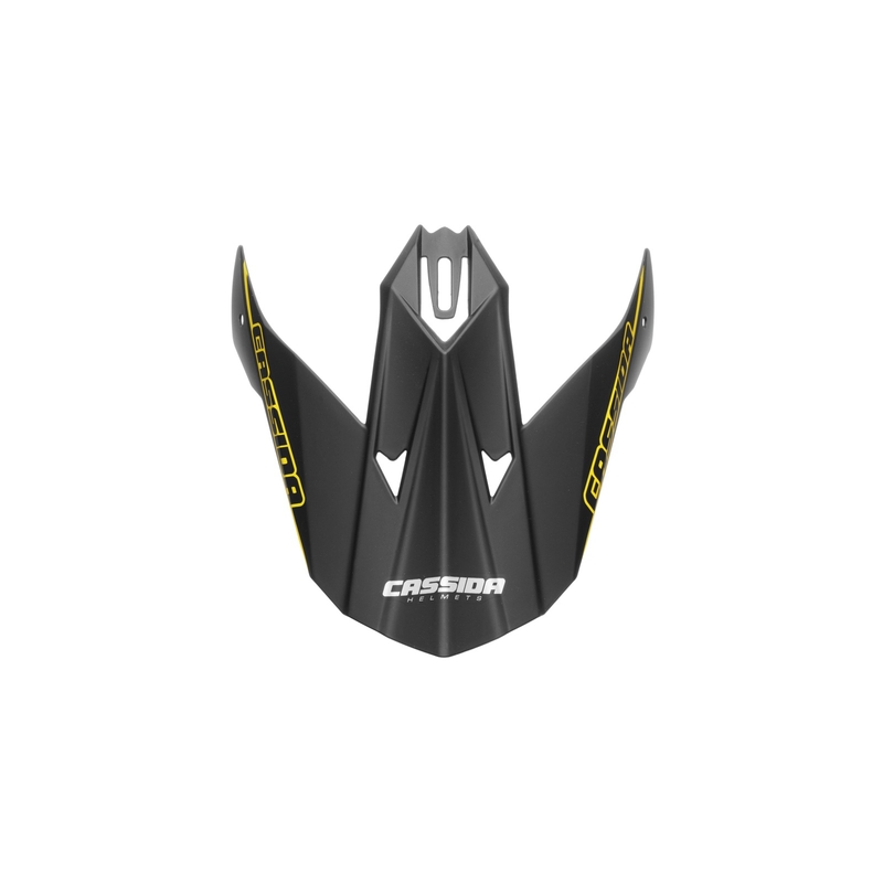 Cassida Libor Podmol visera negro-amarillo-gris para casco infantil
