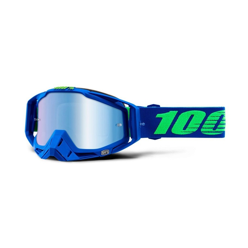Motokrosové brýle 100% RACECRAFT Dreamflow (modré zrcadlové plexi)