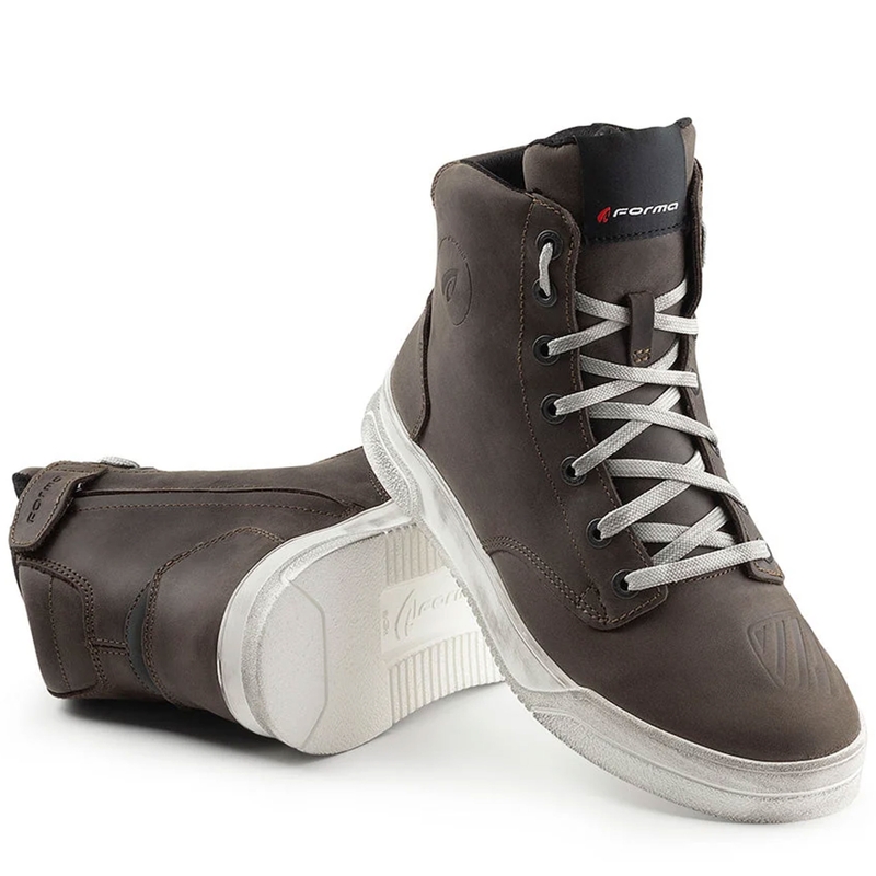 Botas de moto Forma City Dry marrón