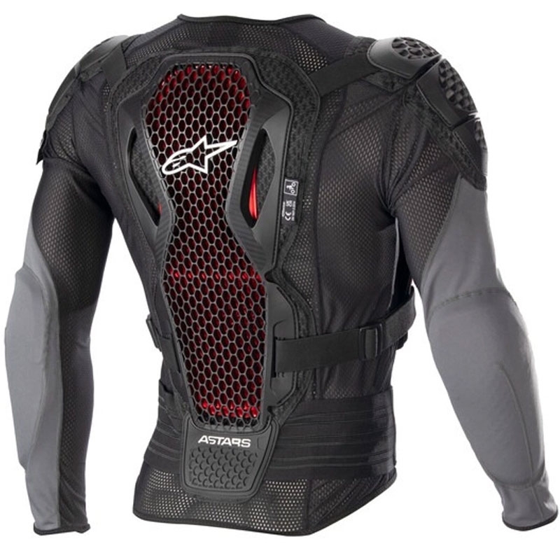 Protector corporal Alpinestars Bionic Plus 2 negro-gris-rojo