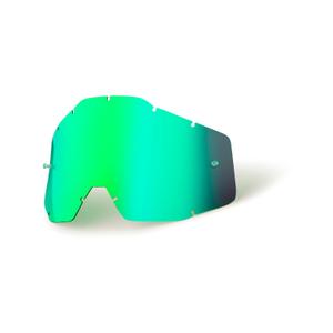Plexiglás cromado verde para gafas infantiles 100% Accuri/Strata