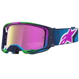 Gafas de motocross Alpinestars Vision 8 Maven azul-violeta