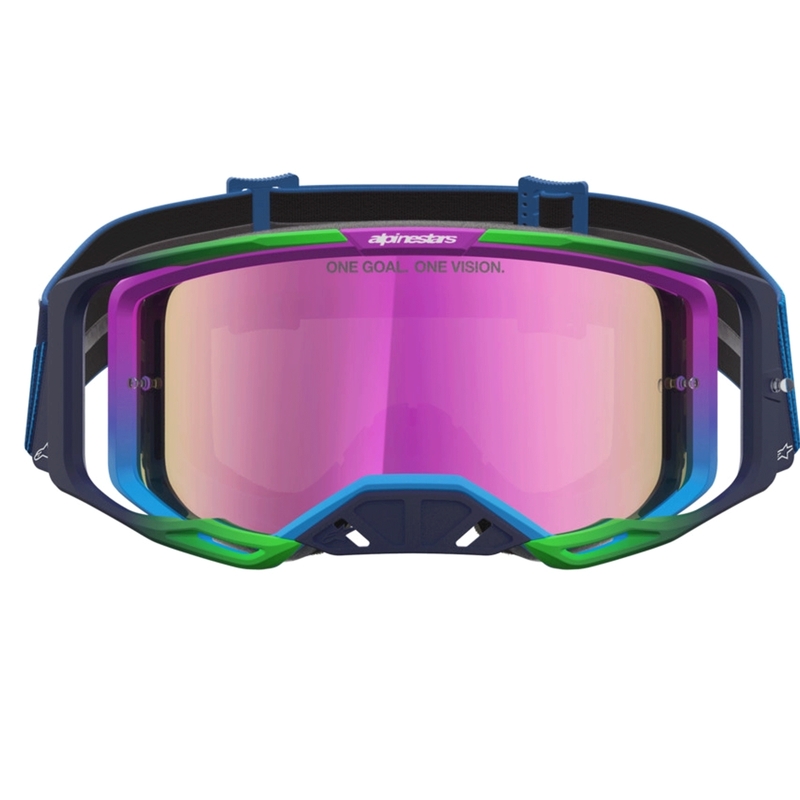 Gafas de motocross Alpinestars Vision 8 Maven azul-violeta