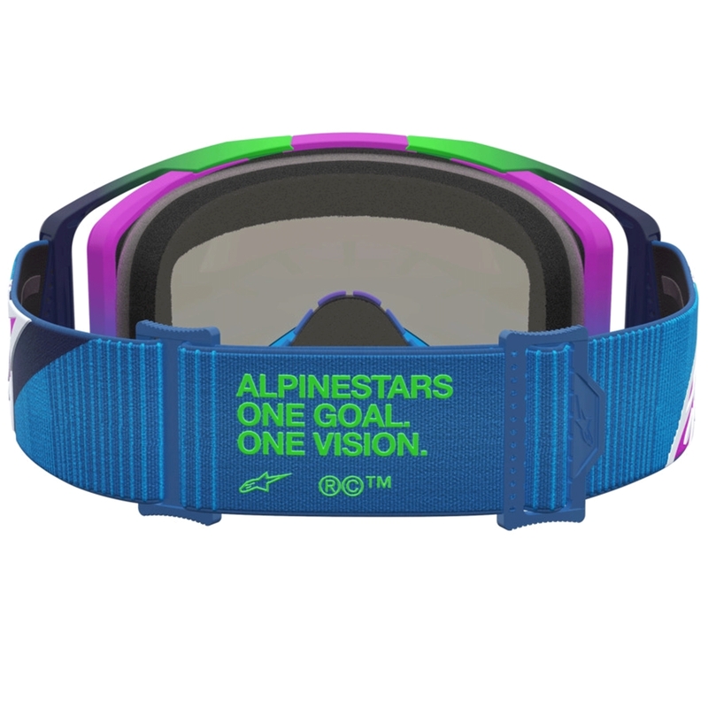 Gafas de motocross Alpinestars Vision 8 Maven azul-violeta