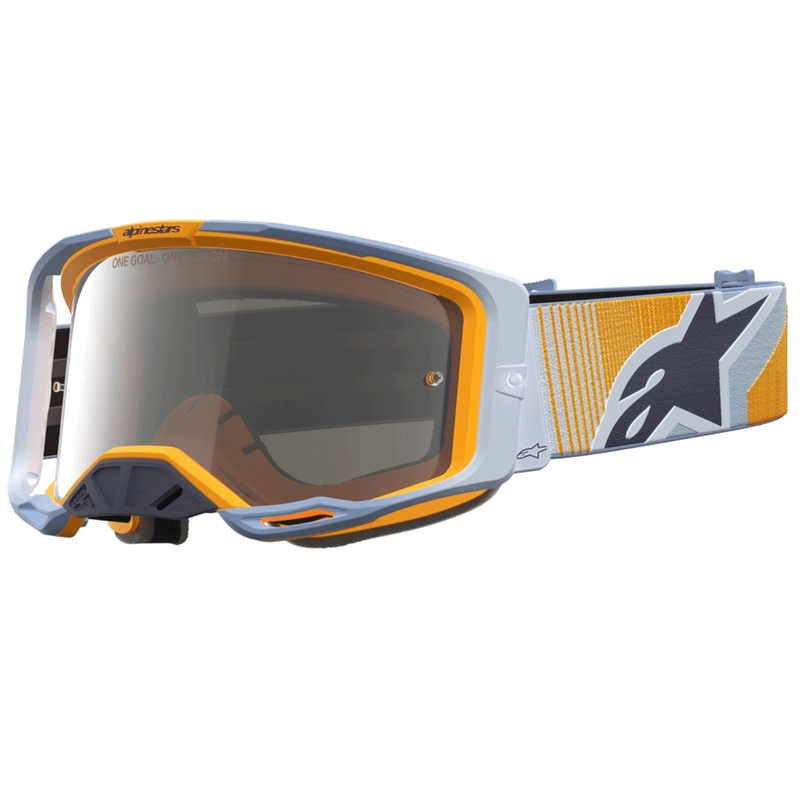 Gafas de motocross Alpinestars Vision 8 Maven azul-naranja