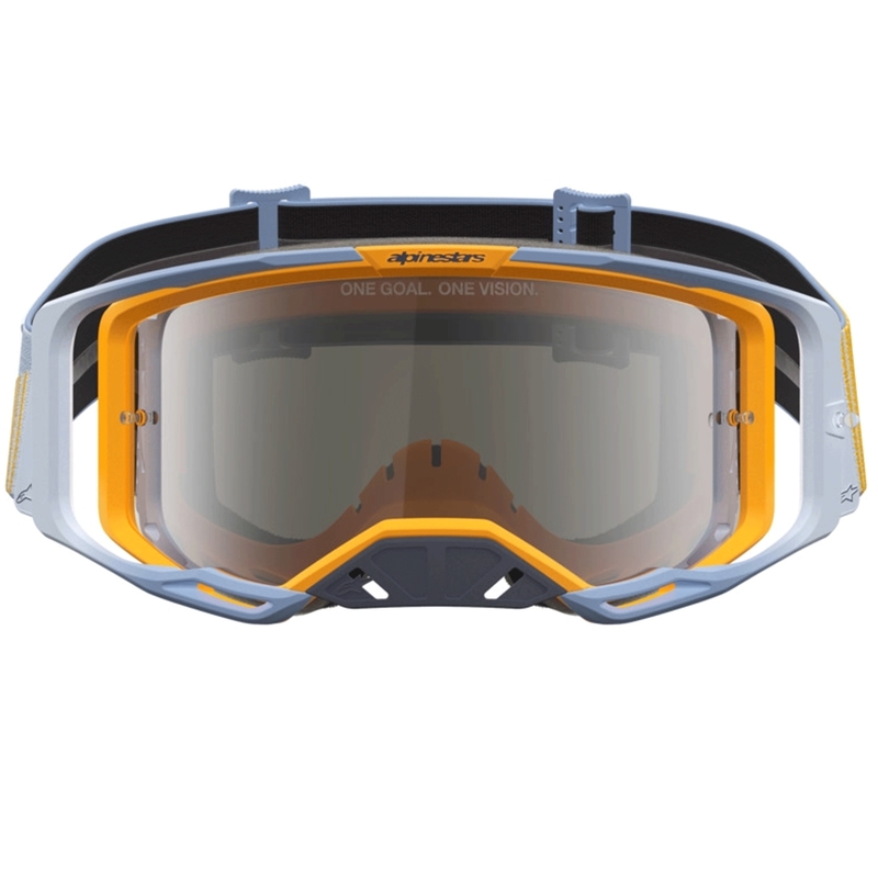 Gafas de motocross Alpinestars Vision 8 Maven azul-naranja