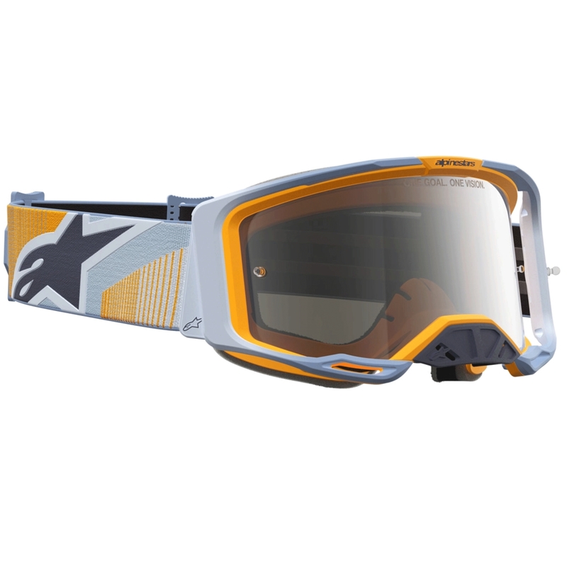 Gafas de motocross Alpinestars Vision 8 Maven azul-naranja