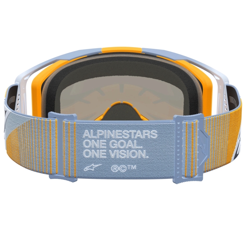 Gafas de motocross Alpinestars Vision 8 Maven azul-naranja