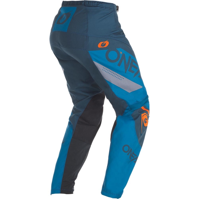 Pantalones de motocross O'Neal Element Factor azul-naranja
