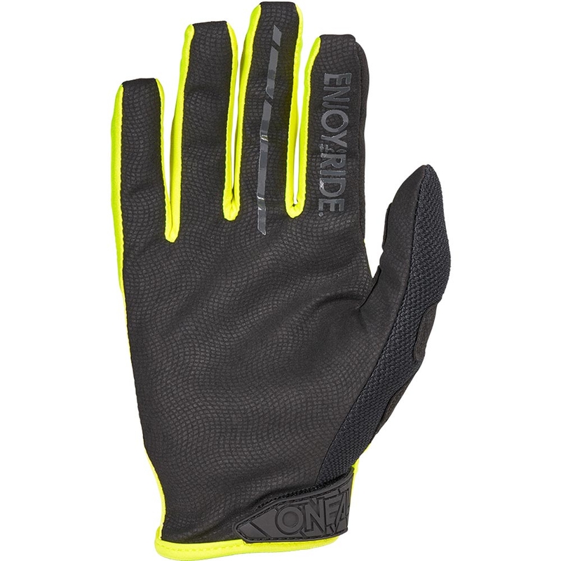 Guantes de motocross O'Neal Mayhem Rider amarillo flúor