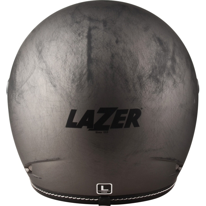 Casco integral de moto Lazer Oroshi Cafe Racer negro-marrón liquidación