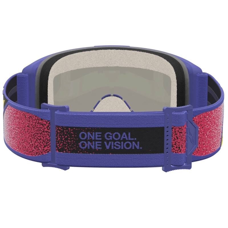 Gafas de motocross Alpinestars Vision 5 Drag, color rojo-morado