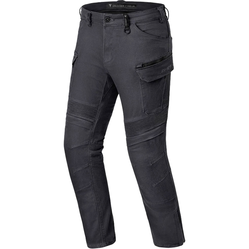 Pantalones de moto Shima Giro 3.0 extendidos, color gris.
