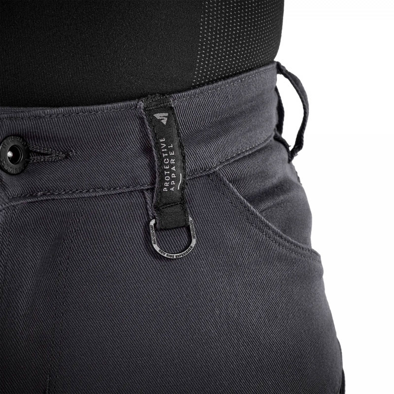 Pantalones de moto Shima Giro 3.0 extendidos, color gris.