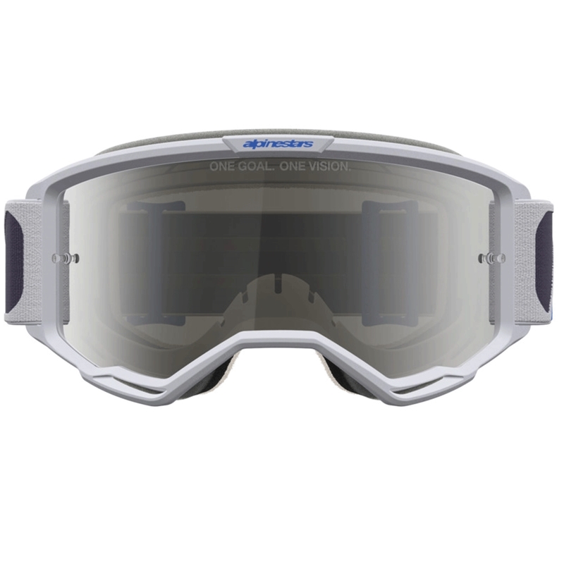 Gafas de motocross Alpinestars Vision 5 Drag color morado claro-azul