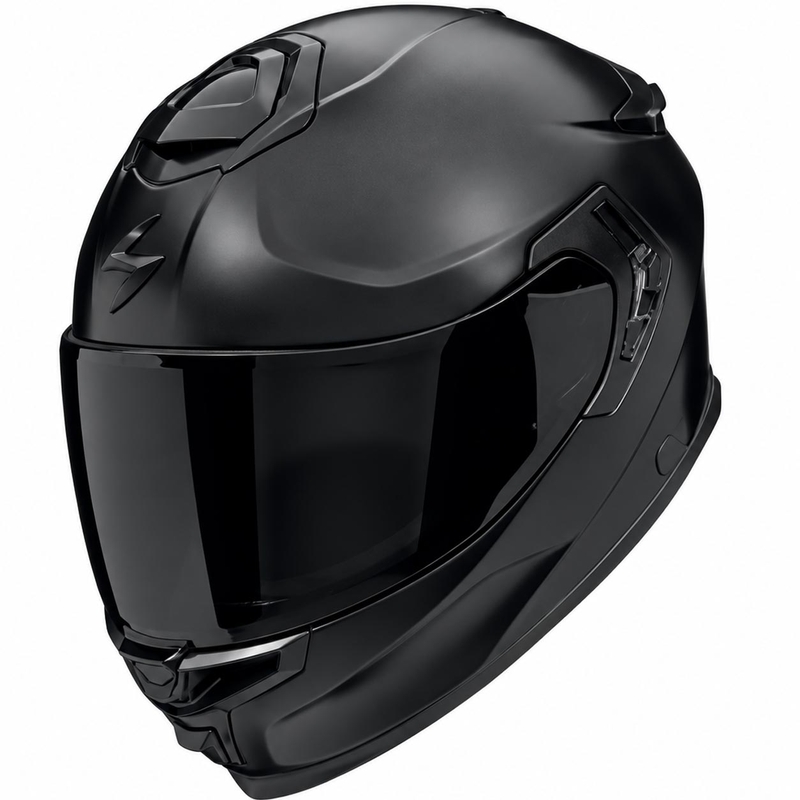 Casco integral de motocicleta Scorpion EXO-GT SP Air Solid negro perla mate-negro
