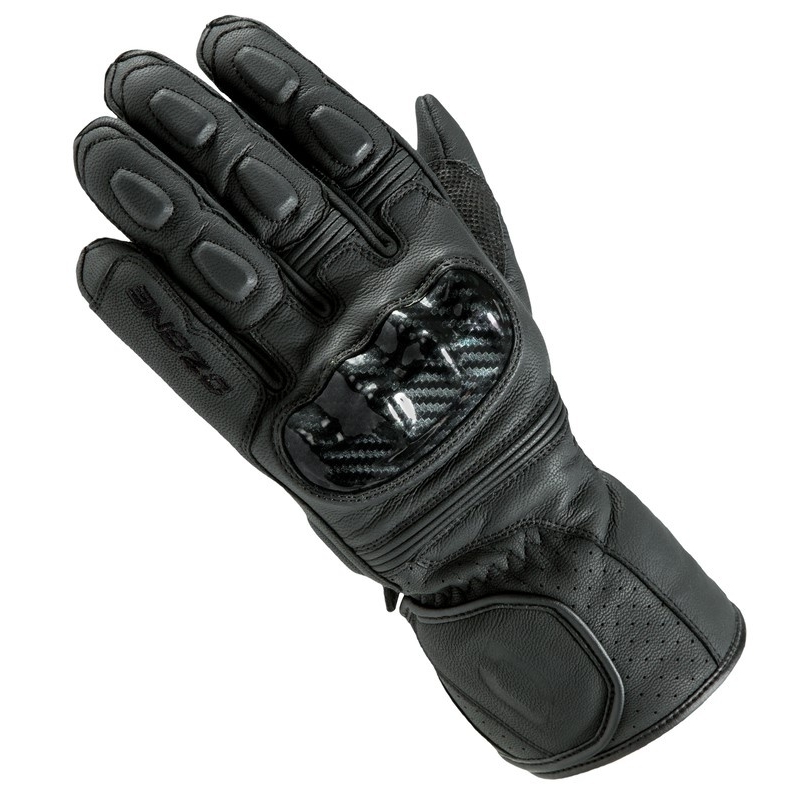 Guantes de moto Ozone Ride II CE negro liquidación