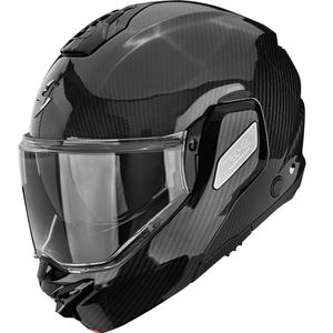 Casco de moto abatible Scorpion EXO-TECH II Carbon Solid negro