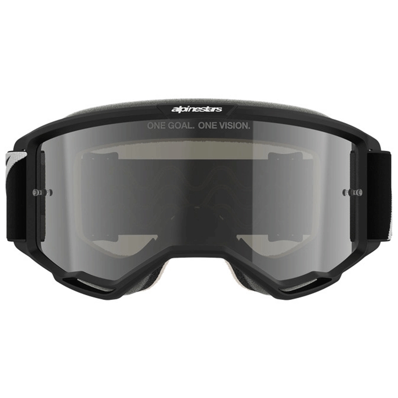 Gafas de motocross Alpinestars Vision 5 Corp 2, color negro-blanco