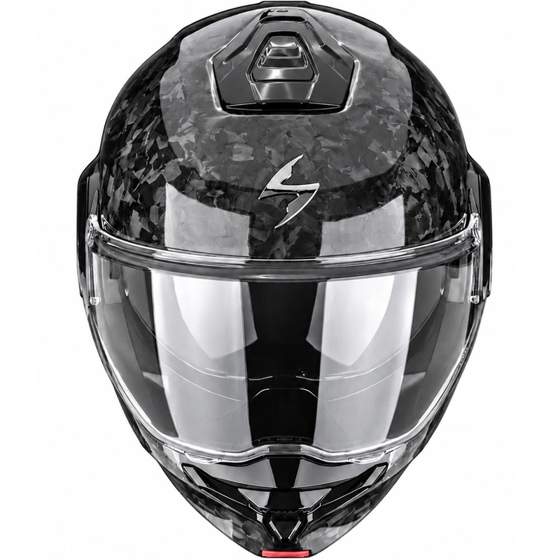 Casco de moto abatible Scorpion EXO-TECH II Onyx Carbon negro