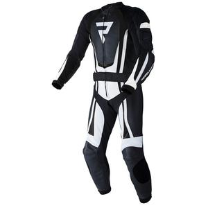 Mono de moto blanco y negro Rebelhorn Piston II PRO liquidación
