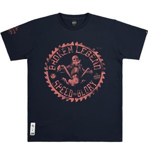 Camiseta Yakuza Premium Hellrider BL 303 azul oscuro