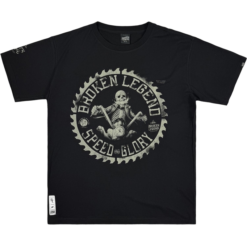 Camiseta negra Yakuza Premium Hellrider BL 303
