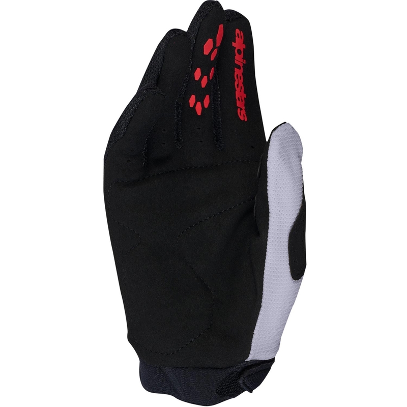 Guantes de motocross Alpinestars Full Bore V2 lila claro-negro-rojo