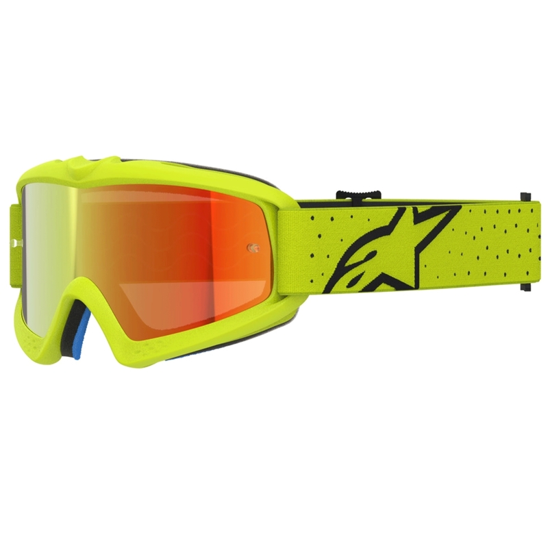 Gafas de motocross infantiles Vision Youth Vesta amarillo flúor-negro