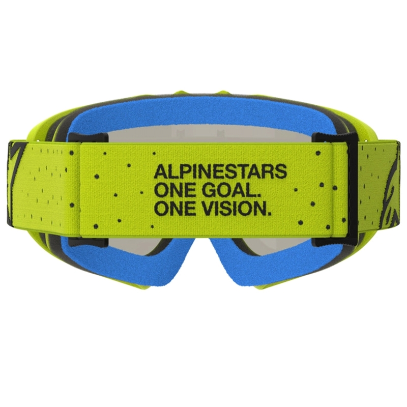 Gafas de motocross infantiles Vision Youth Vesta amarillo flúor-negro