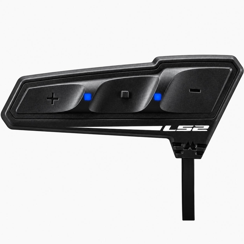 Intercomunicador Bluetooth LS2 Spectrum EVO negro