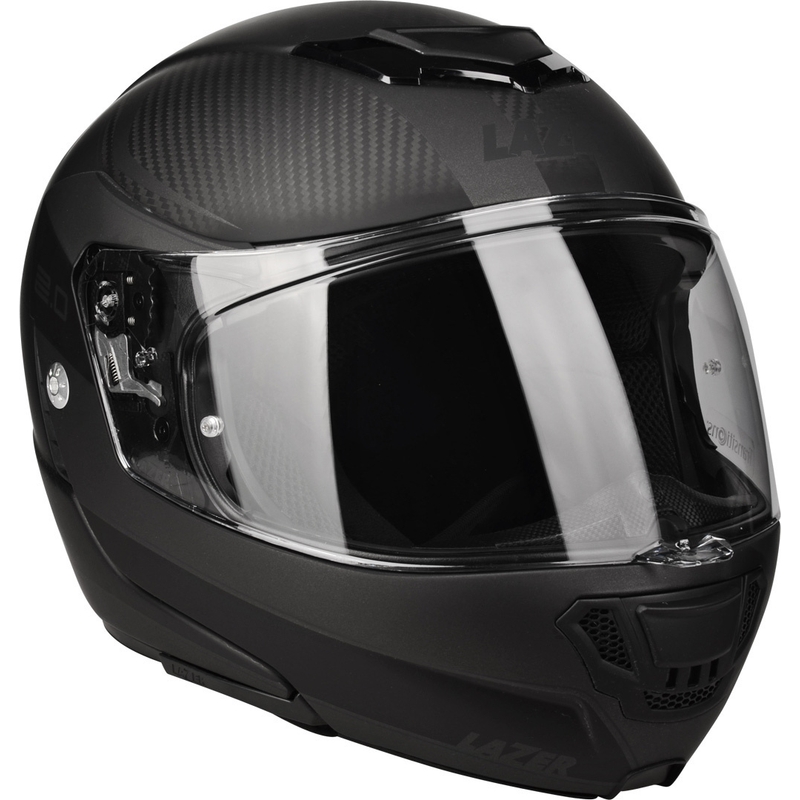 Casco de moto abatible Lazer Monaco Evo 2.0 Negro Mate liquidación