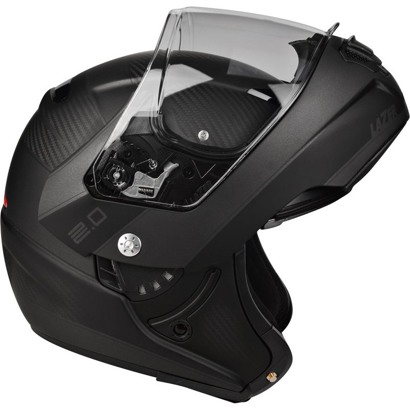 Casco de moto abatible Lazer Monaco Evo 2.0 Negro Mate liquidación