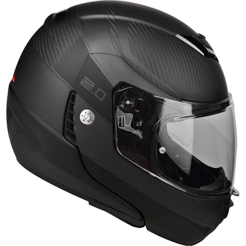 Casco de moto abatible Lazer Monaco Evo 2.0 Negro Mate liquidación