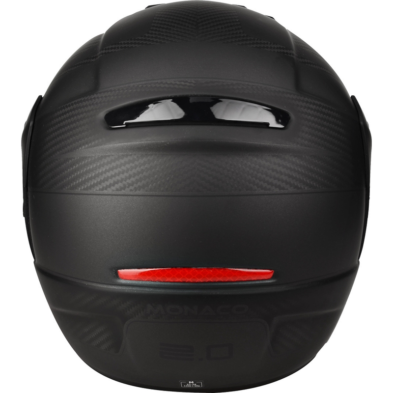 Casco de moto abatible Lazer Monaco Evo 2.0 Negro Mate liquidación