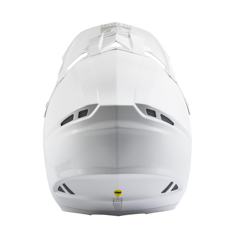 Motokrosová přilba FLY Racing F2 Carbon Solid bílá