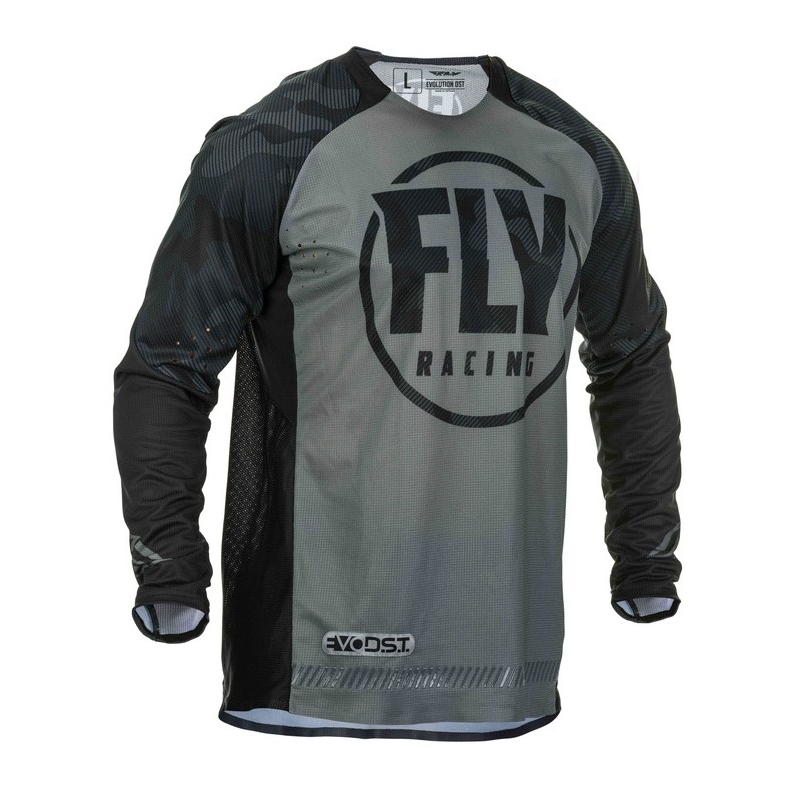 Motokrosový dres FLY Racing Evolution černo-šedý