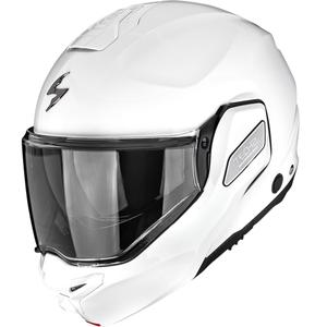 Casco de moto abatible Scorpion EXO-TECH II Solid blanco