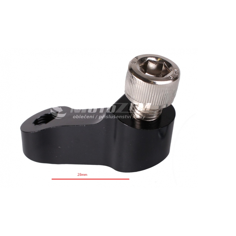 Adaptador universal para prolongación de espejo R-TOOL M8 negro
