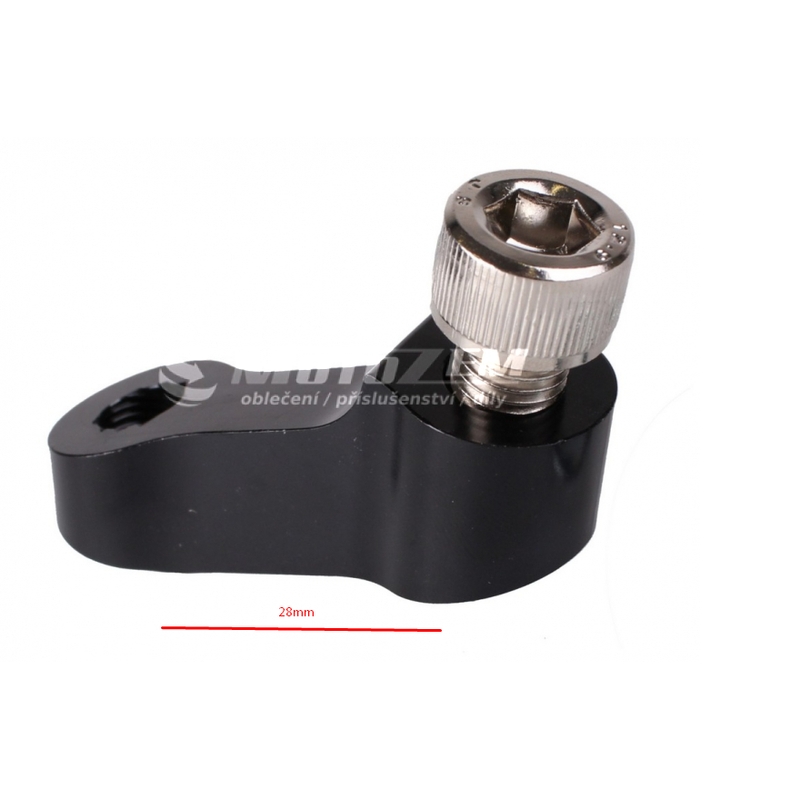 Adaptador universal para prolongación de espejo R-TOOL M10 negro liquidación