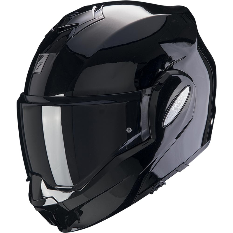 Casco de moto abatible Scorpion EXO-TECH Lite Solid negro
