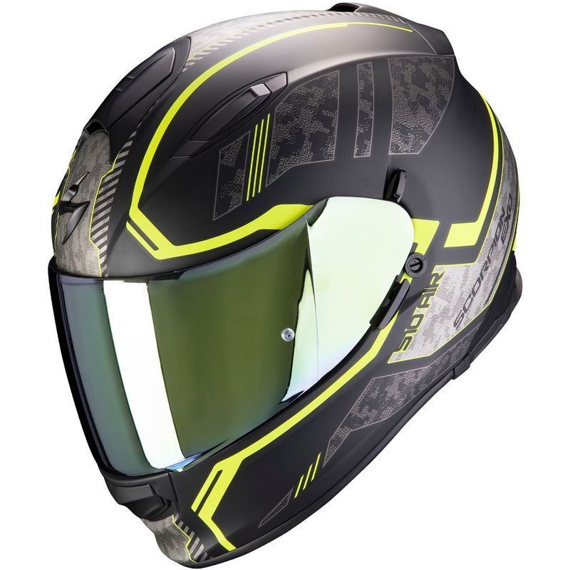 Integrální přilba Scorpion EXO-510 Air Occulta černo-fluo žlutá