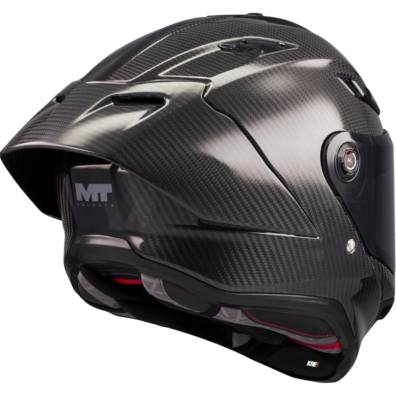 Casco integral de moto MT KRE 2 PLUS FIM Racing #2 Negro carbono