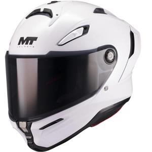 Casco integral de moto MT KRE 2 Pure A0 blanco