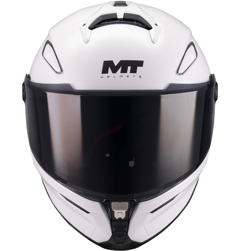 Casco integral de moto MT KRE 2 Pure A0 blanco