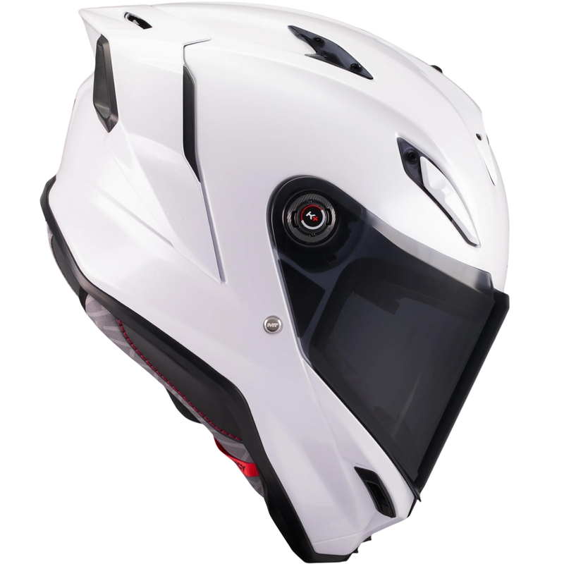 Casco integral de moto MT KRE 2 Pure A0 blanco