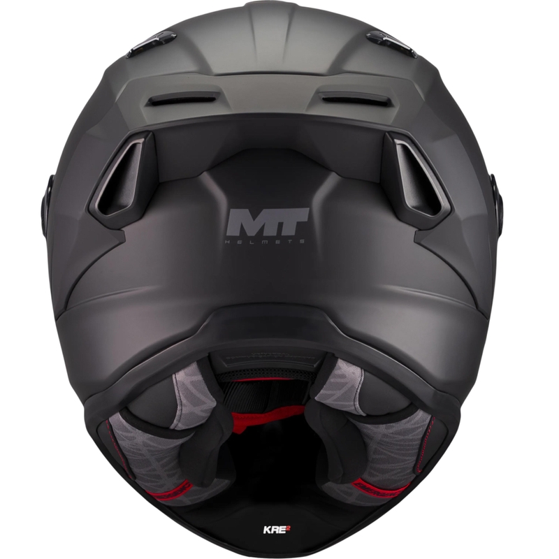 Casco integral de moto MT KRE 2 Pure A1 negro mate