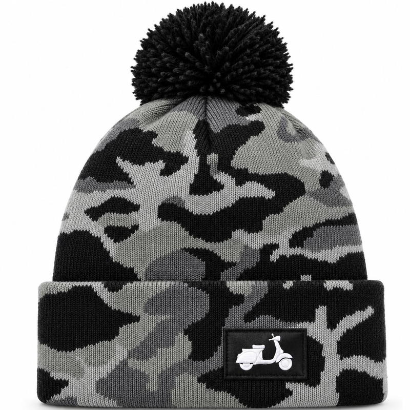 Gorra New Era Vespa con estampado de camuflaje