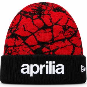 Gorra Aprilia Racing con logo rojo-negro